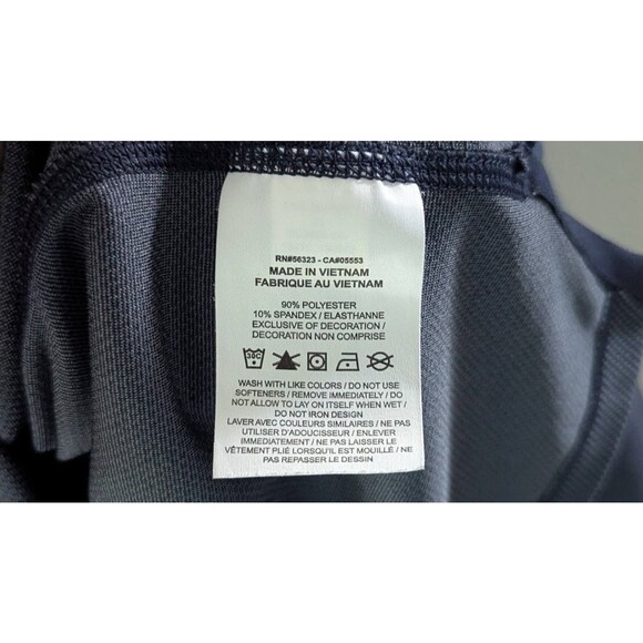 Nike Dri Fit Vapor 1/4 Zip Golf Pullover Shirt Long Sleeve Blue Mens XLarge XL - Picture 3 of 5